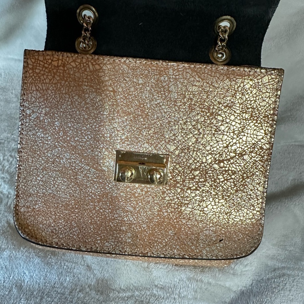 Cuir Rose metallic studded bag - Picture 7 of 11